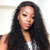 Brazilian Virgin Curly Human Hair 3 Bundles with 4*4 Lace Closure - MeetuHair
